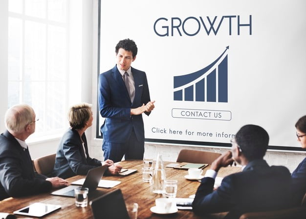 business success report graph concept 53876 124755